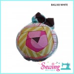 MIRROR POUCH - BAG/J03 GREEN, PINK, RED, WHITE & YELLOW